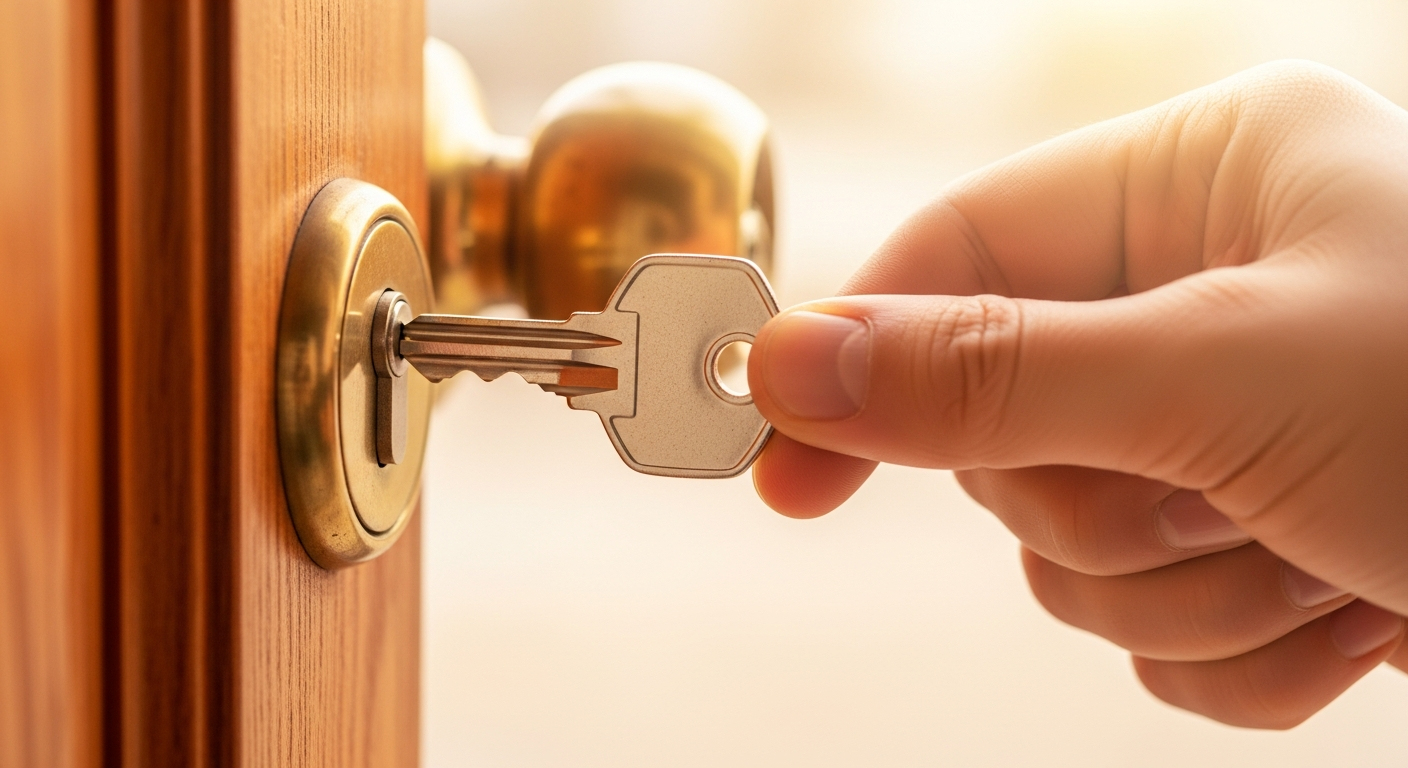 Sleuteloverdracht huurwoning